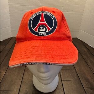 Official Paris Saint Germain Adjustable Hat One Size PSG Soccer Football Cotton